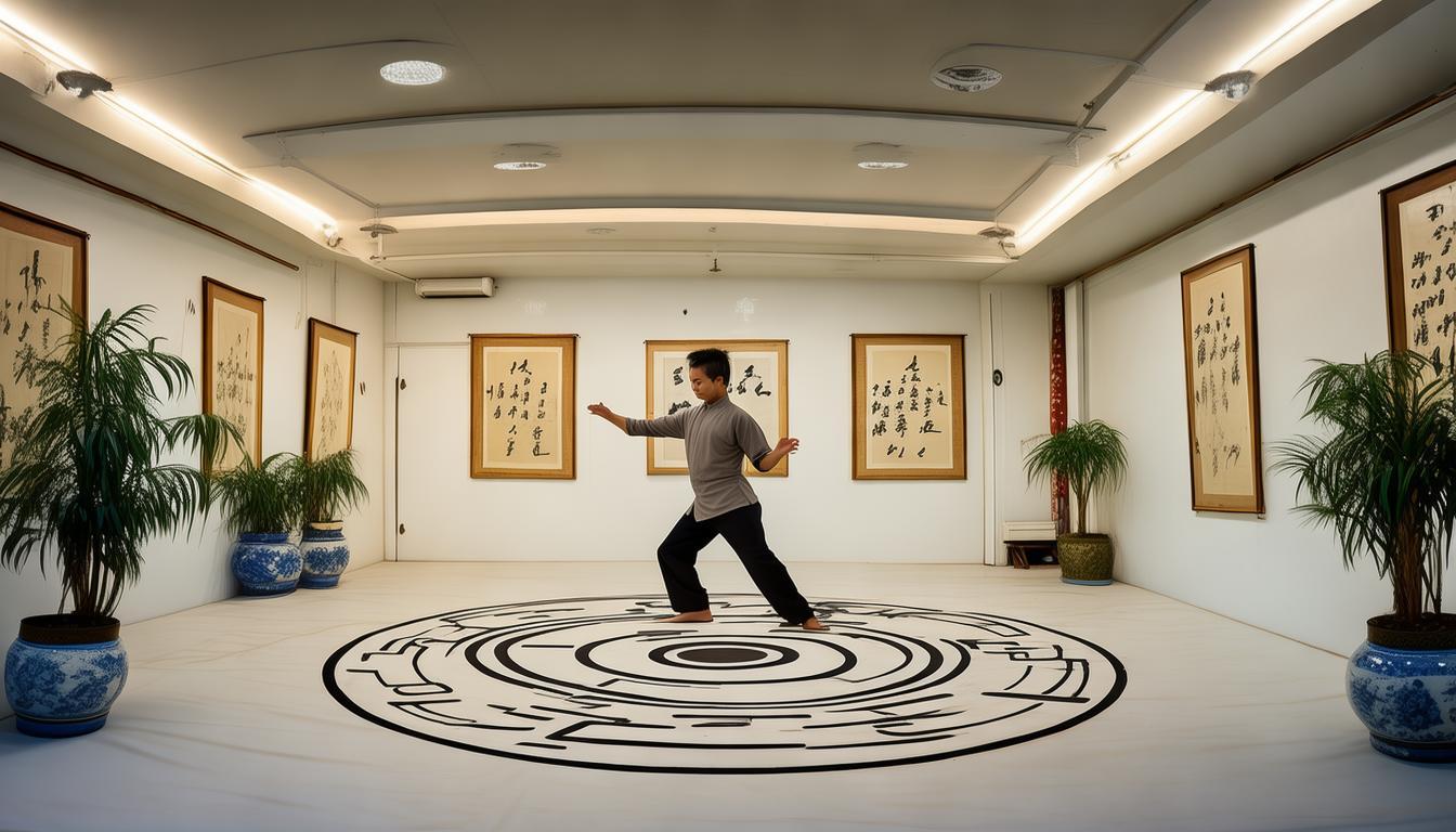 tai chi kung fu fan 52 moves